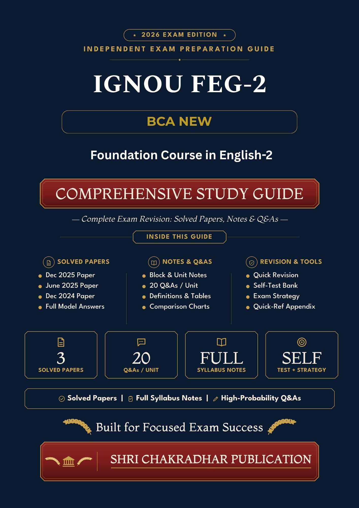 IGNOU FEG-02 Book (Foundation Course in English-2) | Study Guide
