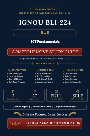 IGNOU BLI-224 Book (ICT Fundamentals) | Study Guide