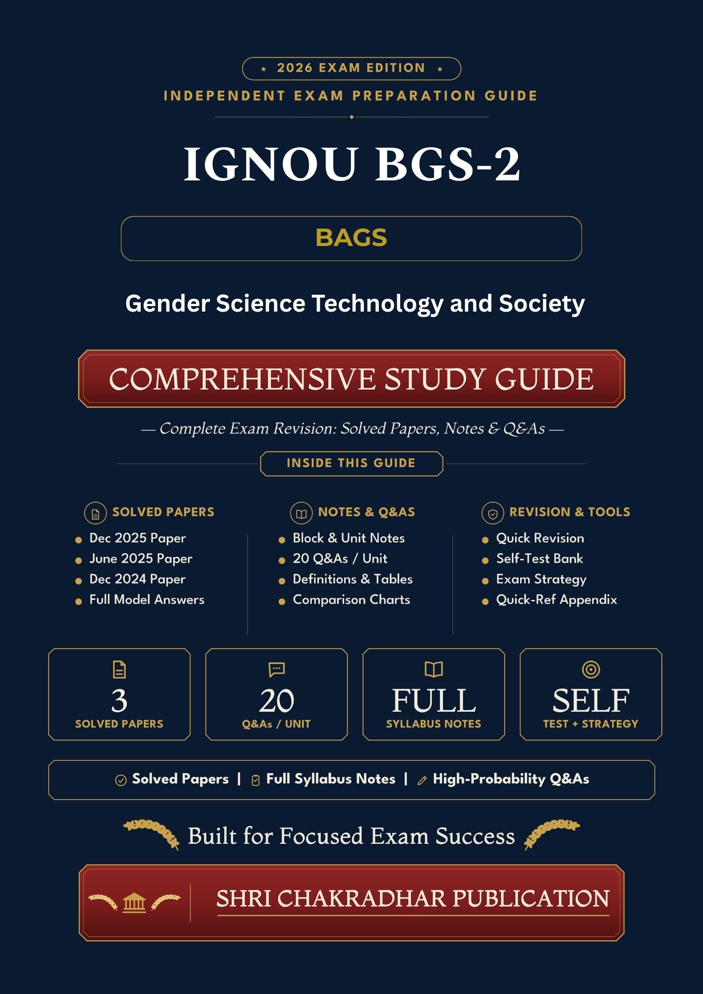IGNOU BGS-002 Book (Gender, Science, Technology and Society) | Study Guide