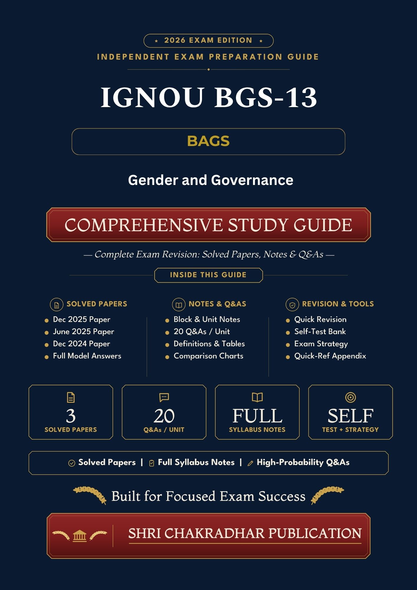 IGNOU BGS-013 Book (Gender and Governance) | Study Guide