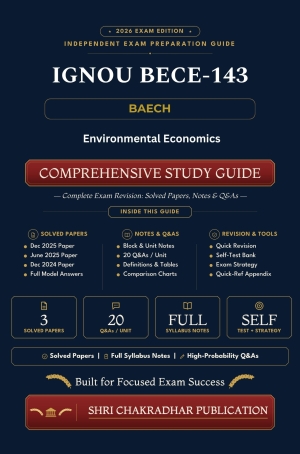 IGNOU BECE-143 Book (Environmental Economics) | Study Guide
