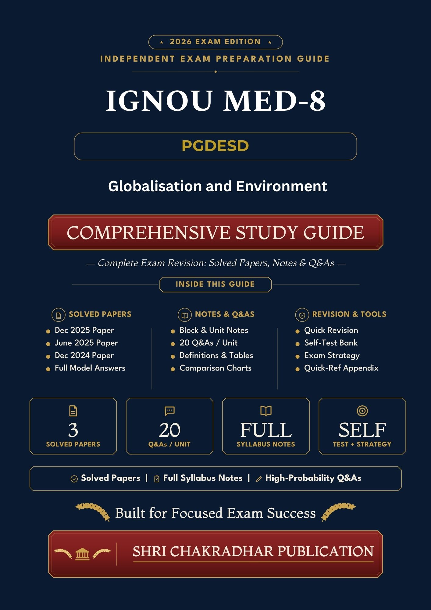 IGNOU MED-008 Book (Globalisation, Environment and Development) | Study Guide