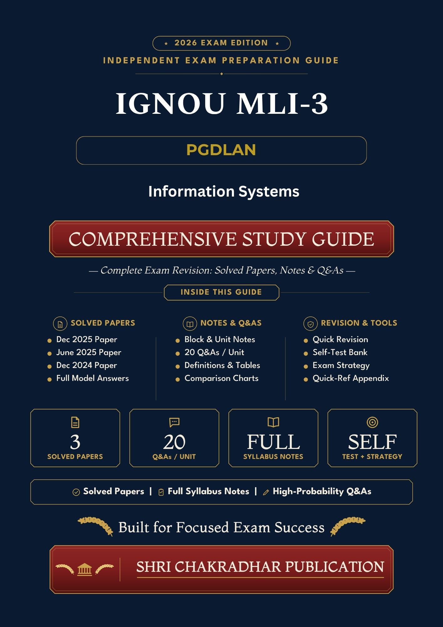 IGNOU MLI-003 Book (Information Systems) | Study Guide