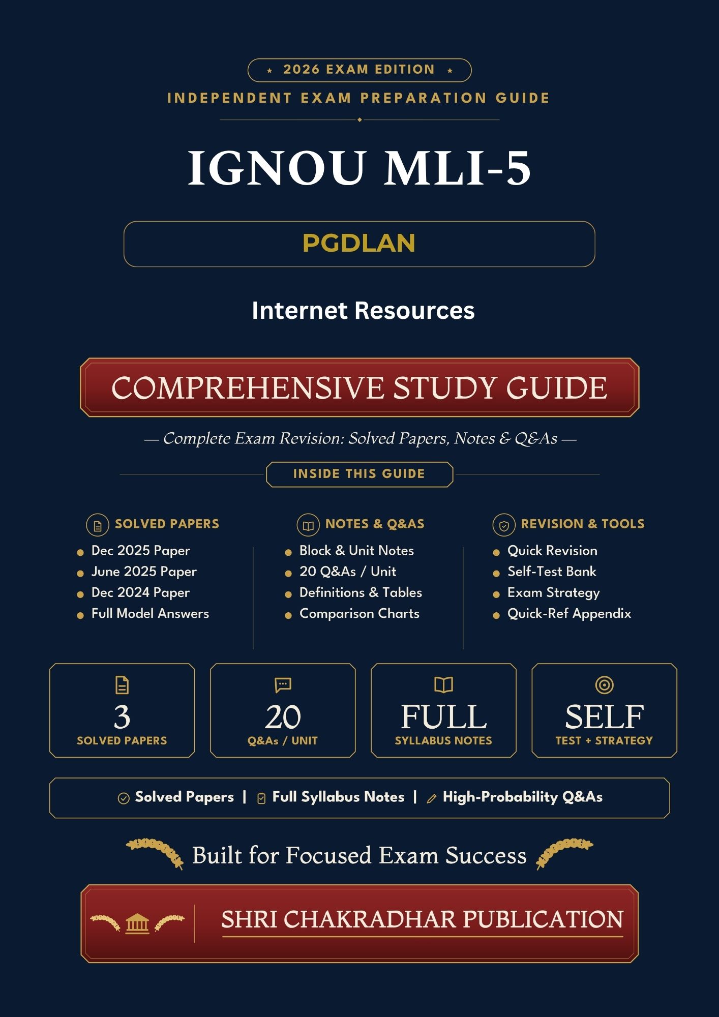 IGNOU MLI-005 Book (Internet Resources) | Study Guide
